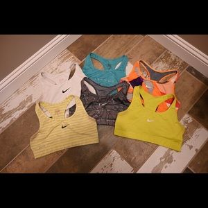 Nike Haul of Pro Sports Bras (M)